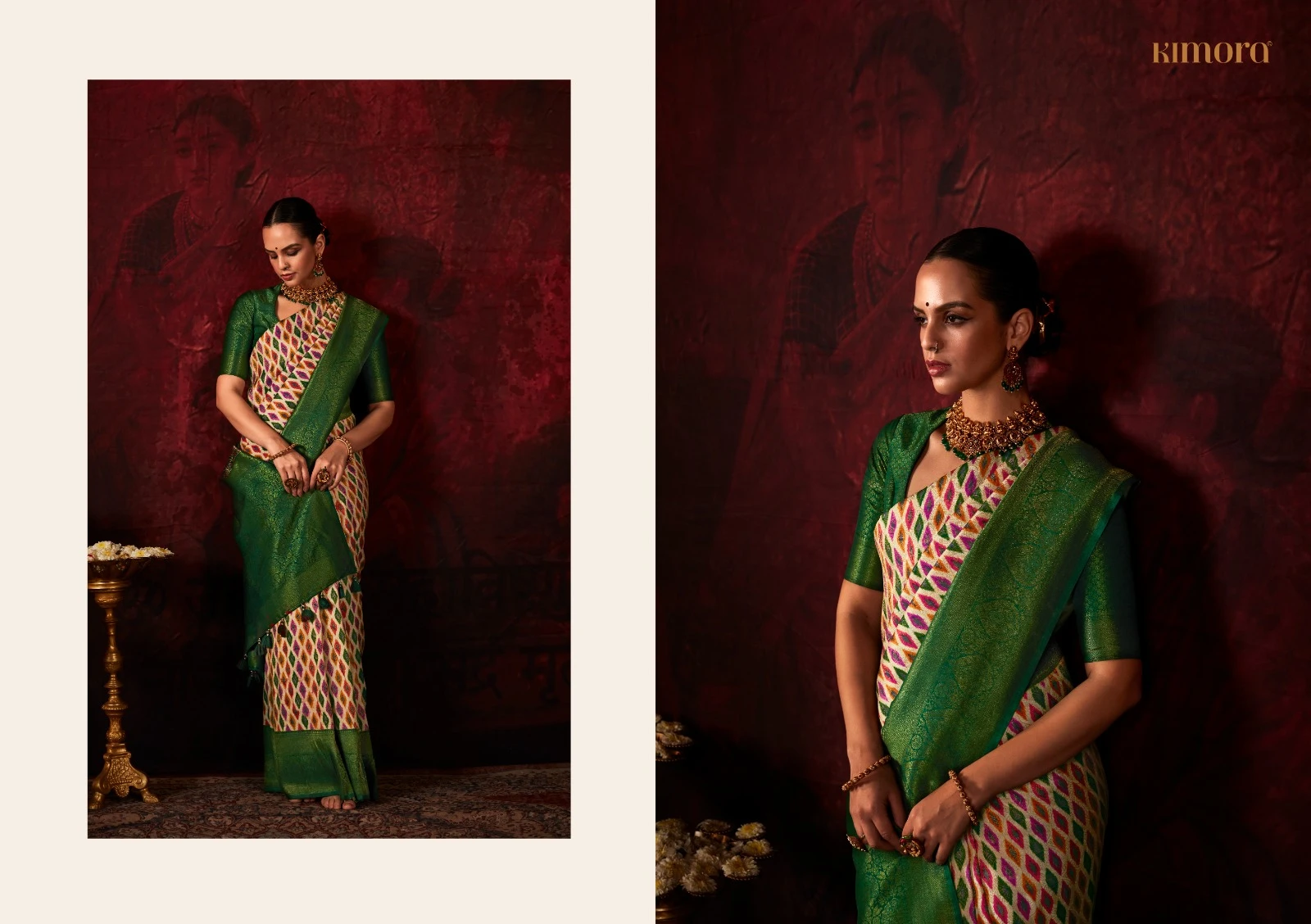 Kimora Laskhmi Soft Silk Wholesale Fancy Sarees Catalog — Wholesale Sarees, Kimora wholesale from Surat - Gallery Image 2